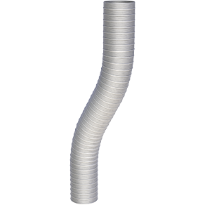 Flexibles Rohr, Schnitt pro laufendem Meter