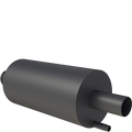 Absorptionsschalldämpfer aus PP 30dB