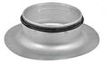 Stutzen flach 90° Bord breit mit Lippendichtung