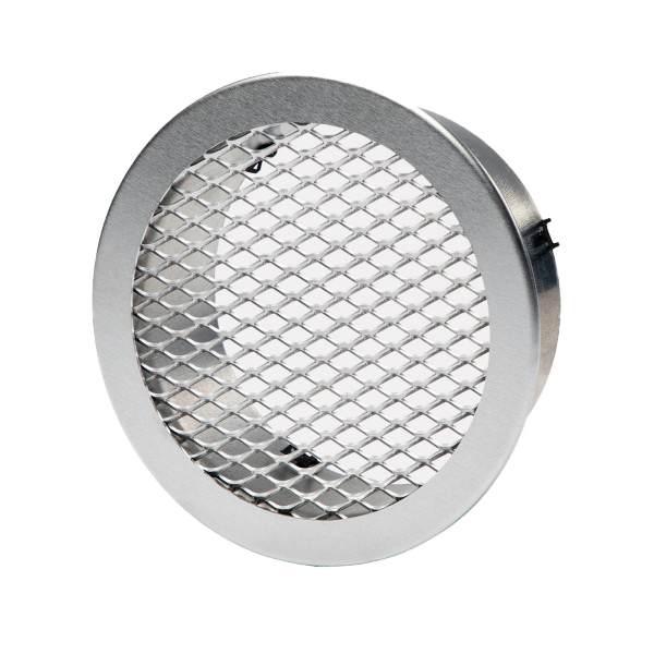 Streckmetallgitter mit Stutzen in Aluminium