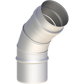 Bogen drehbar 0-45°