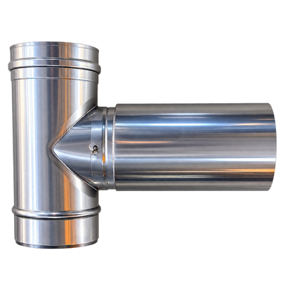 T-Klix 90° avec dérivateurs des condensats