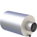 Absorptionsschalldämpfer 15dB