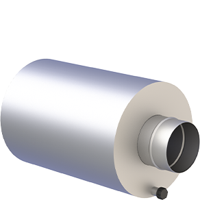 Absorptionsschalldämpfer 15dB