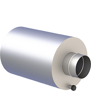 Absorptionsschalldämpfer 25dB