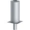 Mündungsschalldämpfer Absorption 25dB mit Bodenplatte