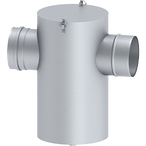 T- Absorptionsschalldämpfer 10dB