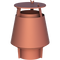 Kaminhut Airnox Turbo in Kupfer