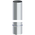 Mündungsrohr 1000mm Edelstahl, passend für PP342