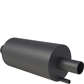 Absorptionsschalldämpfer aus PP 20dB
