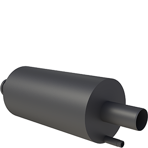 Absorptionsschalldämpfer aus PP 30dB