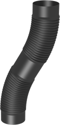 Flexibles Rohr, Schnitt pro laufendem Meter