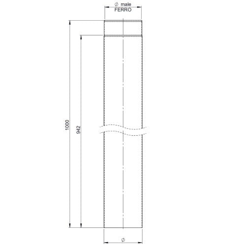 Rohr 1000mm