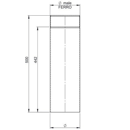 Rohr 500mm