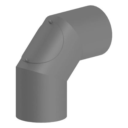 Bogen 90° mit Tür