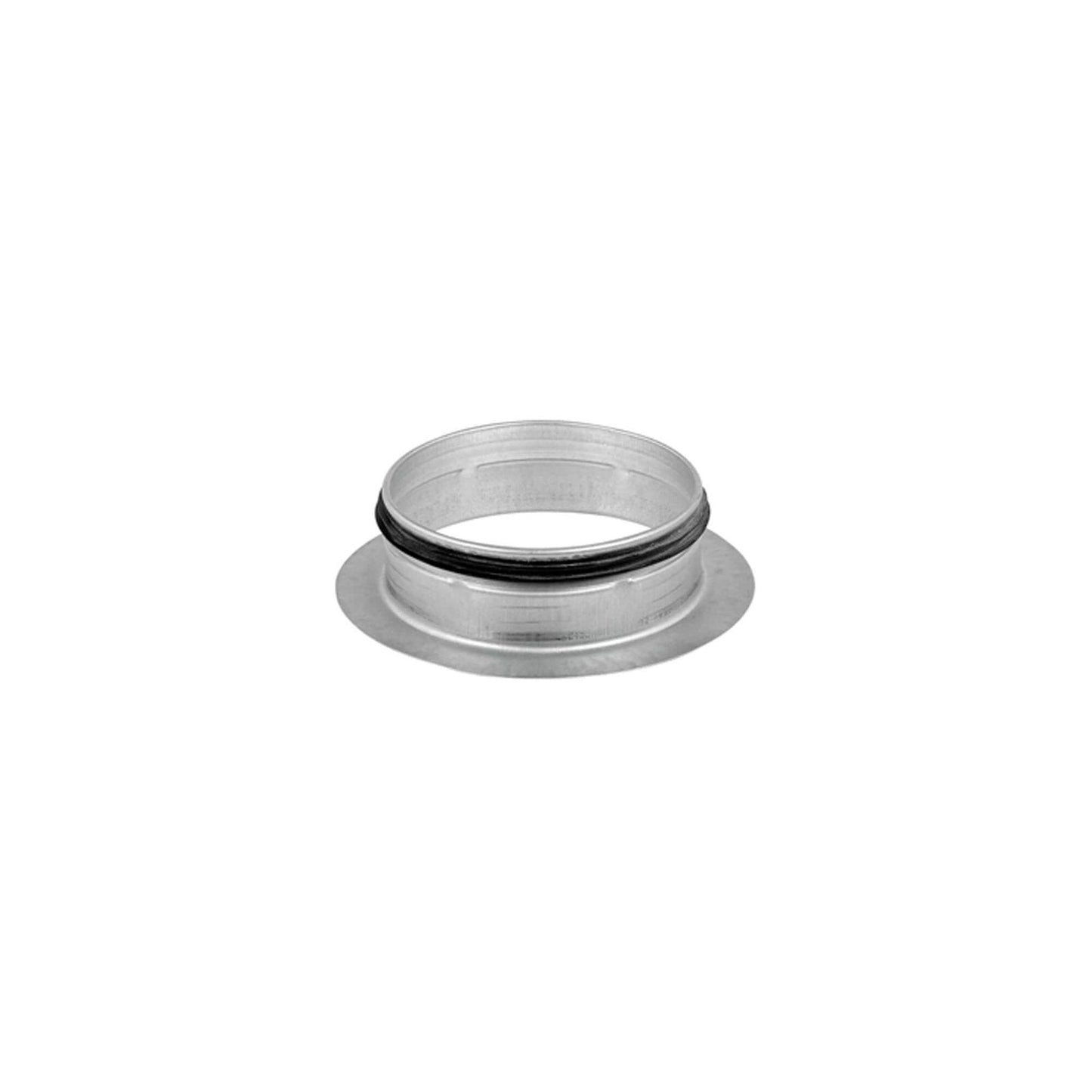 Stutzen flach 90° mit Lippendichtung