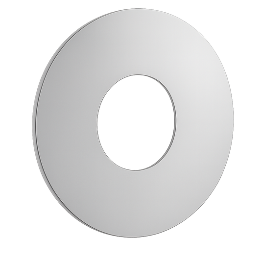 Wand-/Deckenblende rund/oval einteilig 1-65° (genaues Gradmass*)