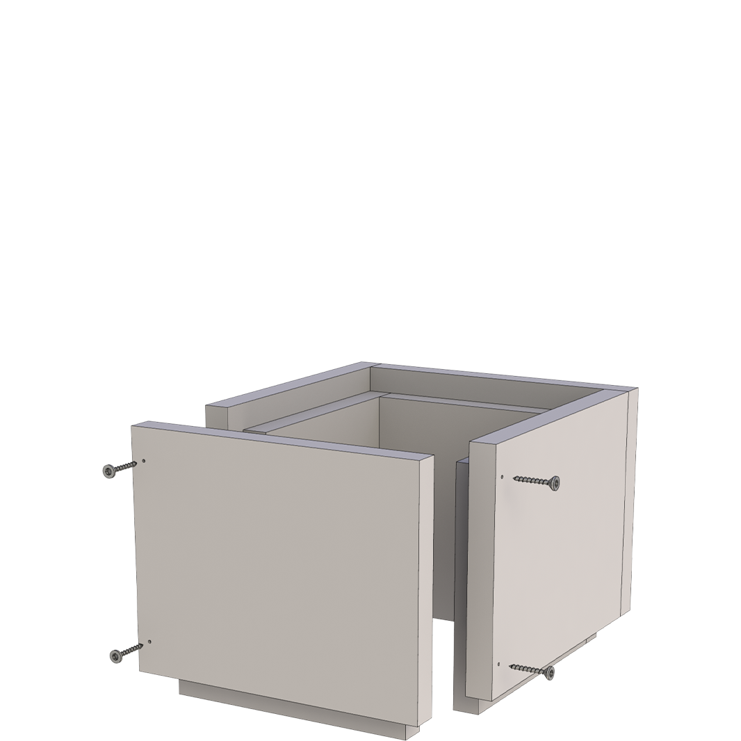 Schachtelement 250mm lose/verschraubt