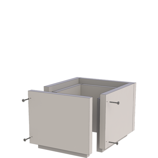 Schachtelement 250mm lose/verschraubt