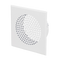 Lochgitter quadtratisch mit Stutzen, in Aluminium, weiss