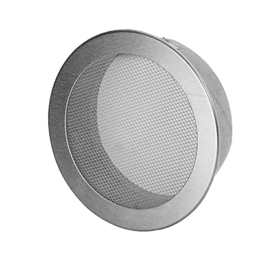 Entlüftungsgitter (Fliegengitter mit Stutzen) in Aluminium