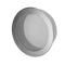 Entlüftungsgitter (Fliegengitter mit Stutzen) in Aluminium