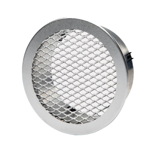 Streckmetallgitter mit Stutzen in Aluminium