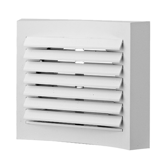 Zu- und Abluftgitter, Aluminium weiss, für Deckeneinbau