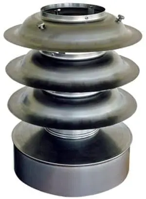 Kaminhut Sirius Inox matt