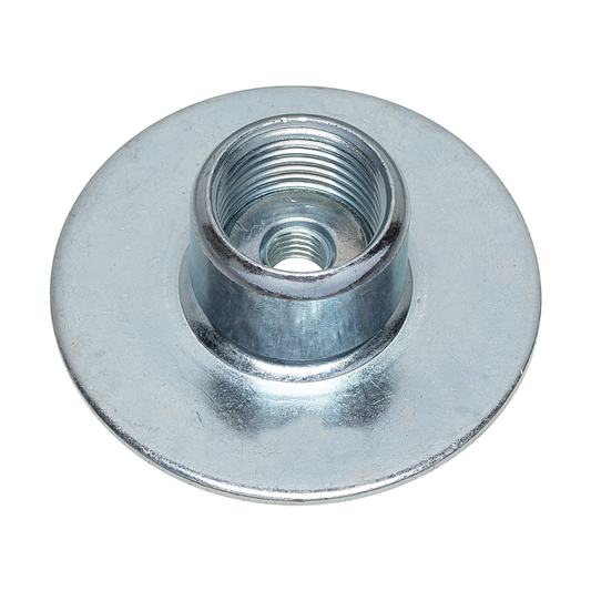 Grundplatte rund 1/2" schwere Ausführung verzinkt