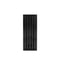 Grille de coffrage BLACKLINES 210x550mm noir avec précadre
